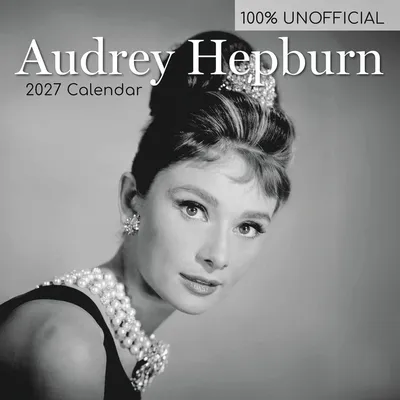 Productafbeelding van Audrey Hepburn 2027 – 16-maands kalender: Original van The Gifted Stationery Co. Ltd [Meertalig] [Kalender] (Wandkalender)