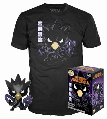 Image de Figurka FUNKO Pop! My Hero Academia - Tokoyami S z zestawem i koszulką premium