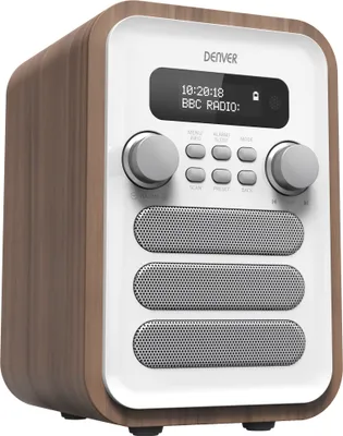 Produktbild von Denver DAB-48 White Digitales Radio DAB +