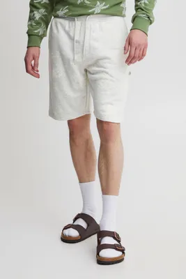 Produktbild von Blend 20715485 Herren Sweat Shorts Bermuda Kurze Hose Sporthose mit Print und Kordeln Regular Fit