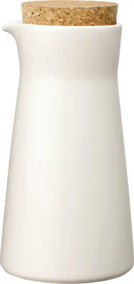 Produktbild von Iittala Teema Milchka?nnchen mit Holzstopper - 20 cl - Weiß