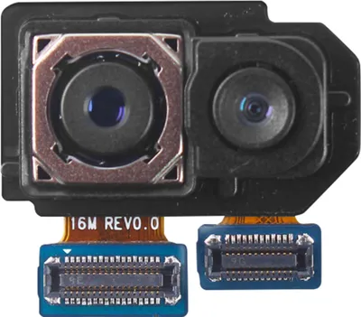 Produktbild von Clappio, Ersatzteil Rückkamera Modul + Flexkabel für Samsung Galaxy A40, Schwarz
