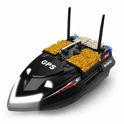 Produktbild von Tekoo GPS Futterboot mit Fischfinder, 500m Reichweite, 2x12000mAh, KI-generiertes Bild