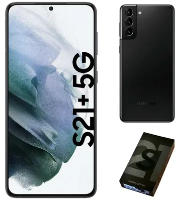 Produktbild von Samsung Galaxy S21+ 5G SM-G996B, 17 cm (6.7"), 8 GB, 128 GB, 12 MP, Android 11, Schwarz