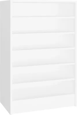 Produktbild von vidaXL Schuhschrank Weiß 60x35x92 cm Holzwerkstoff