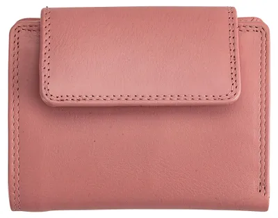 Produktbild von Josephine Osthoff Geldbörse Damen Portemonnaie klein KleinGeldbörse Herren slim Münzbörse Geldbeutel mit Münzfach echt Leder RFID-Schutz (938)