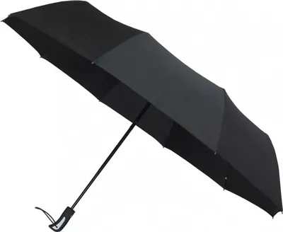 Zdjęcie produktu dla Automatyczny składany parasol męski duży czarny - czarny