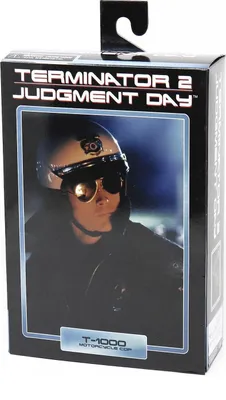 Obrázok produktu pre NECA Terminator 2 T-1000 Motorcycle Cop Ultimate akčná figúrka 18 cm NECA51914