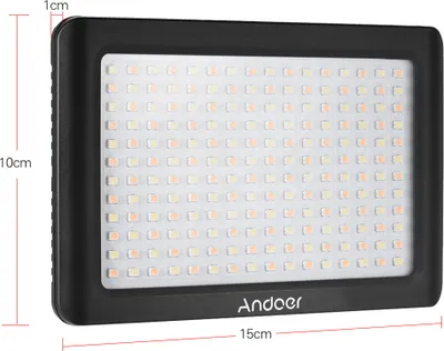 Zdjęcie produktu dla Oświetlenie wideo Andoer led, oświetlenie wideo led, oświetlenie wideo do kamery