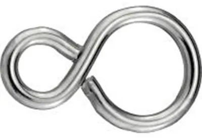 Produktbild von Connex S-Haken geschlossen 27mm 10Stk ni - ky6550015