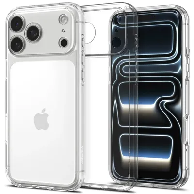 Obrázok produktu pre SPIGEN ULTRA HYBRID, ochranný obal na iPhone 17 Pro / 18 Pro, priehľadný