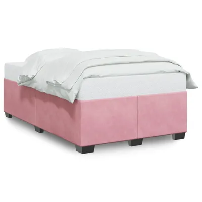 Obrázek produktu pro vidaXL Rám postele Pink 120x200 cm Velvet