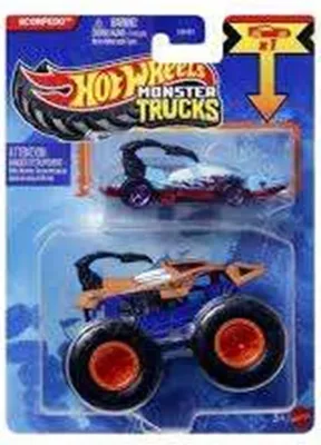 Immagine prodotto di Hot Wheels PACK 10, Set di veicoli, 3 anni/anni, Metallo, Plastica, Multicolore