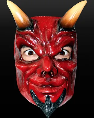 Produktbild von Teufelsmaske - Dämon Fasching Halloween Kostüm