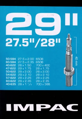 Produktbild von Impac 29 Zoll 27,5 " 28 " Schlauch SV Sclaverand Französisches Ventil