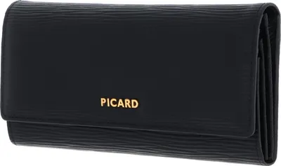 Produktbild von PICARD Leder Geldbörse Calais 1 Flap Wallet Schwarz