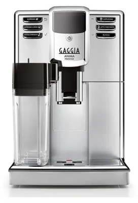 Produktbild von Gaggia Anima Prestige, Espressomaschine, 1,8 l, Kaffeebohnen, Gemahlener Kaffee, Eingebautes Mahlwerk, 1500 W, Edelstahl