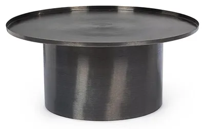 Produktbild von Beistelltisch Kalpita 80 x 80 x 35 cm Stahl Couchtisch