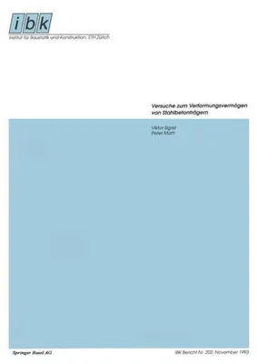 Image de Versuche zum Verformungsvermögen von Stahlbetonträgern