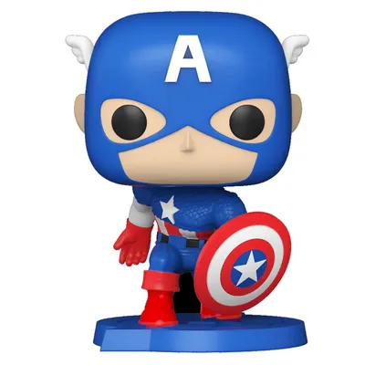 Image de Funko Pop Marvel Avengers Kapitan Ameryka - figurka winylowa Comic Cover