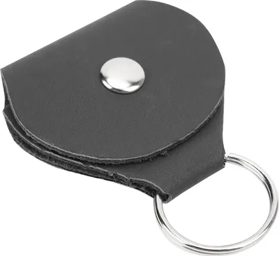 Image de Shanrya Gitarren-Pick-Halter, Musikinstrumentenzubeh?rPolyuréthaneLeder-Gitarren-Pick-Tasche verschlei?fest f��r Anf?nger f��r Studenten(Schwarz)