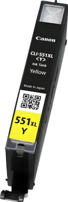 Produktbild von Canon CLI-551Y XL Druckerpatrone gelb