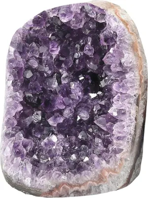 Image de Améthyste segment de drusen brut 900-1000g Fengshui Deko Reiki guérison