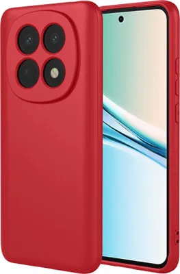 Obrázok produktu pre Puzdro pre Xiaomi Redmi Note 15 4G/5G / Xiaomi Poco M8 - Zadný kryt Phonesta Soft Silk Silikónový - Červená
