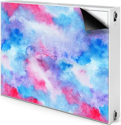 Produktbild von Magnet Heizung Verkleidung Abdeckung Heizung Heizkörperabdeckung 110x60 cm  - Zusammenfassung, Wolken