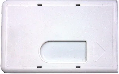 Produktbild von 5x WEISS Schutzhülle Kartenhülle Bankkartenhülle EC Karten Plastikkarten Scheckkarten