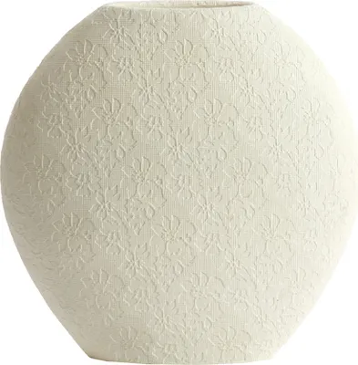 Produktbild von Light & Living - Vase RENDA - 29,5x10x30cm - Weiß