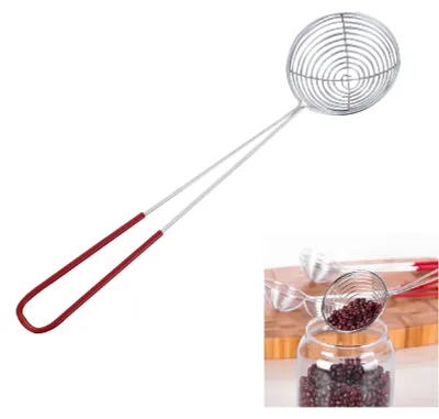 Productafbeelding van Keukenzeef met handvat, roestvrij staal, 6,5 cm, multifunctioneel