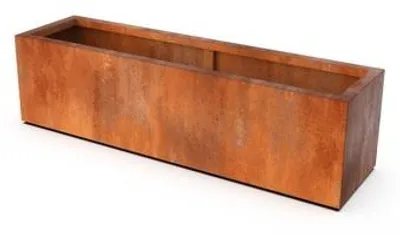 Productafbeelding van Plantenbak Artesa roestkleurig 150x40x40 cm Geroba