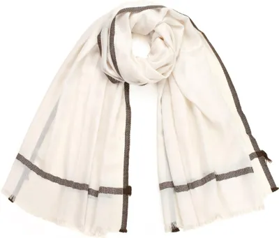 Imagen del producto de Art Of Polo: Pañuelo para mujer, modelo Geti, color blanco, talla única