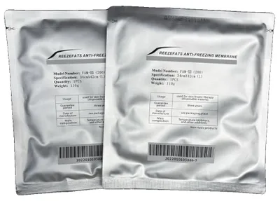 Productafbeelding van Cryotherapie-barrièreplaten, 50 stuks, kunststof, zwart