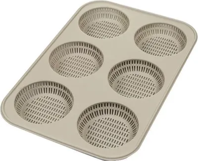 Image de Moule à pain en silicone pour hamburgers 8cm
