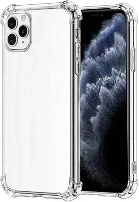 Produktbild von Silikonhülle für iPhone 11 Pro Max - Durchscheinend KP23581