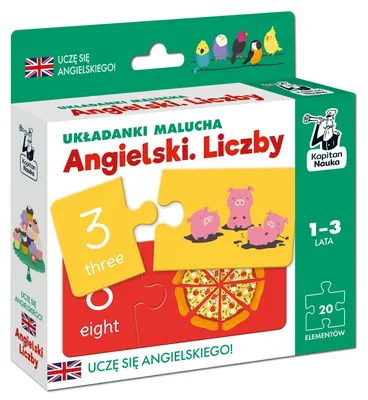 Image de Puzzles éducatifs Captain Science : Anglais - Les chiffres