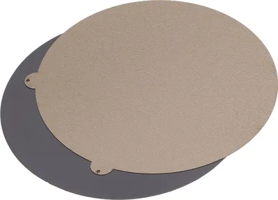Image de Plaque ronde en acier PEI Double Face Flexible Ressort Magnétique Plaque de Lit en Acier PEI pour Imprimante Flsun Super Racer 270mm Dia
