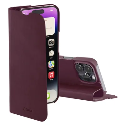 Produktbild von Hama Booklet "Guard Pro" für Apple iPhone 14 Pro, Bordeaux