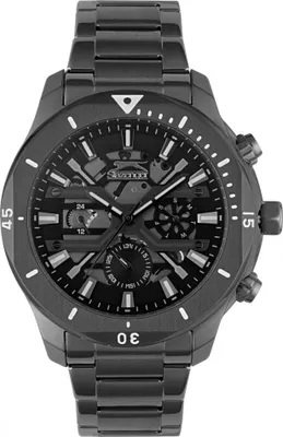 Produktbild von Herrenuhr SLAZENGER SL.09.2377.2.04 in Schwarz, modisches Geschenk