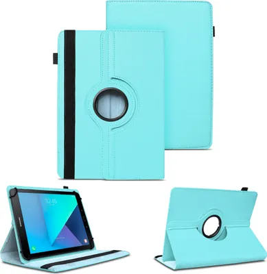 Produktbild von Schutzhülle für VASOUN Tab 11 / Tab 15 Tablet Hülle Tasche Cover 360 DrehbarFarben:Türkis