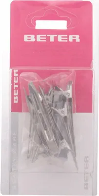 Obrázok produktu pre Beter 03025, Spona do vlasov, Nerezová oceľ, Nerezová oceľ, Jednofarebné, 55 mm, 10 kusov