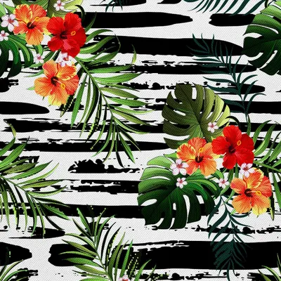 Image de OUTDOOR DÉCORDS OXFORD - Motif fleurs tropicales 3