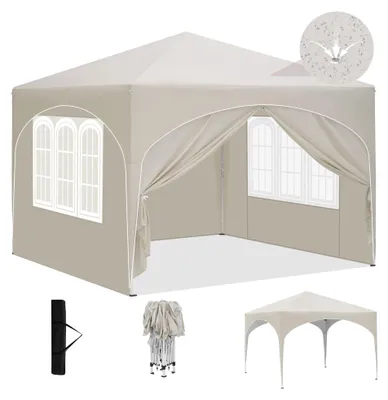Image de Tente pop-up - Tente de réception pliable - Tentes - Tente de camping - Tente de camping imperméable - 3x3 mètres