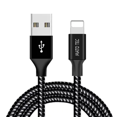 Immagine prodotto di Cavo di Ricarica e Dati USB per iPhone 5 6 7 8 X XR 11 12 13 Pro Max mini iPad iPod – 3 m