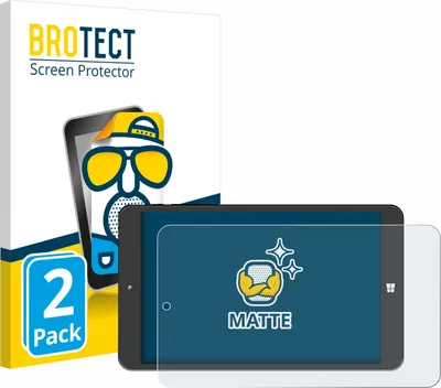 Produktbild von 2x BROTECT Schutzfolie für SZTPS Tablet 8" Displayschutz Displayschutzfolie Folie Matt Entspiegelungsfolie