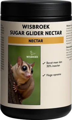 Produktbild von Wisbroek Lotopałanka Nektar - Vollwertfutter für Zuckerglider, 800 g
