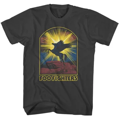 Obrázek produktu pro Foo Fighters Pegasus Black L Tričko
