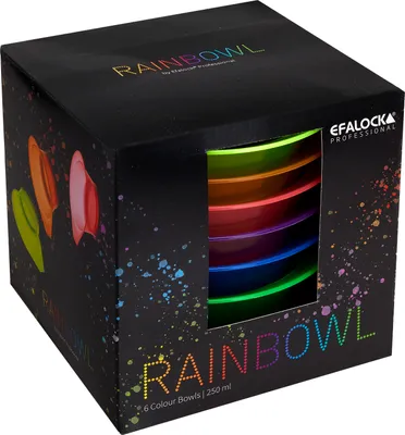 Immagine prodotto di Set di ciotole per colorare transp.250ml 6 colori.